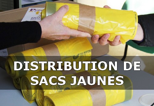 Nouvelle distribution des sacs de tri - Ville de Thann